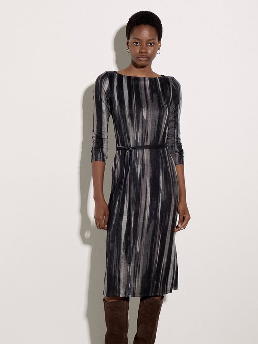 Damen Midikleid