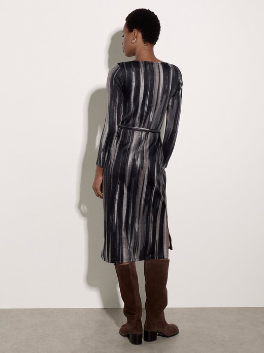 Damen Midikleid