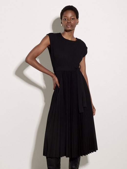 Damen Midikleid