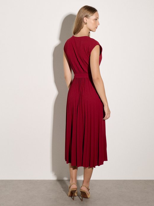 Damen Midikleid