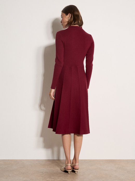 Damen Midikleid