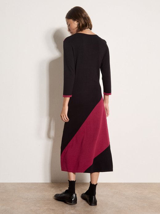 Damen Midikleid