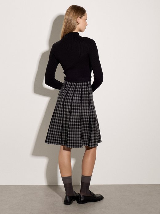 Damen Midikleid