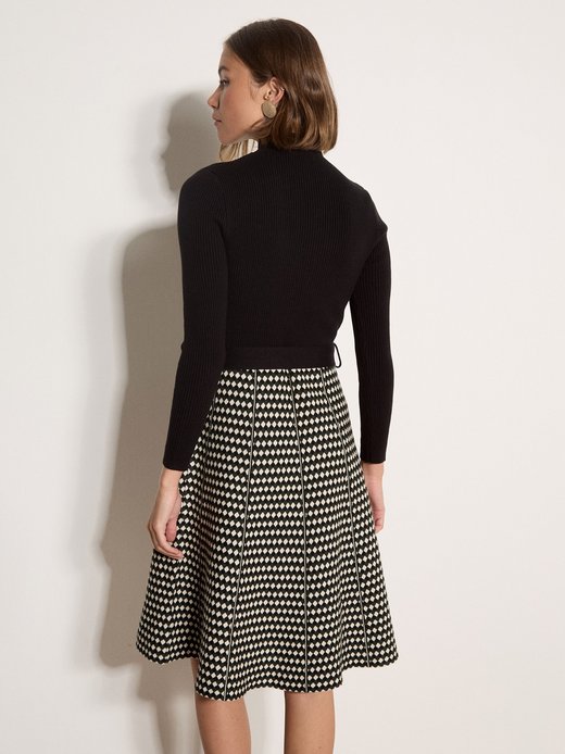 Damen Midikleid