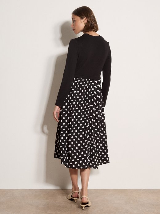 Damen Midikleid