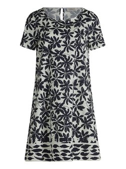 Damen Midikleid