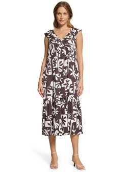 Damen Midikleid