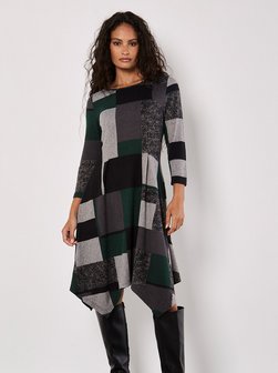 Damen Midikleid