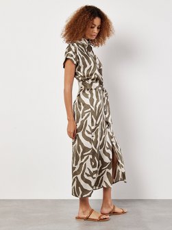 Damen Midikleid