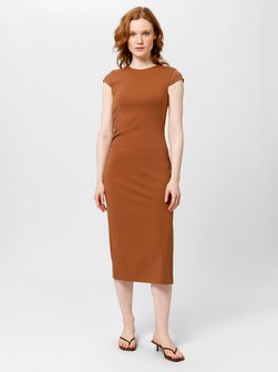 Damen Midikleid