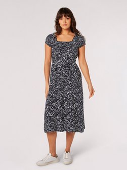 Damen Midikleid