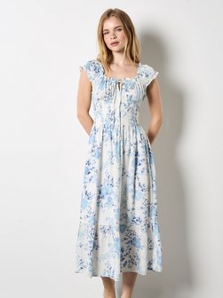 Damen Midikleid
