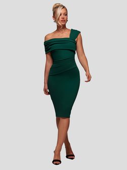 Damen Midikleid