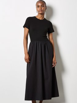 Damen Midikleid