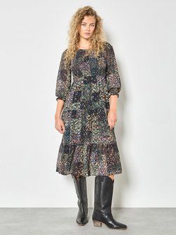 Damen Midikleid