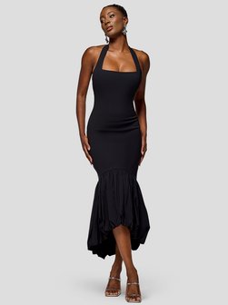 Damen Midikleid
