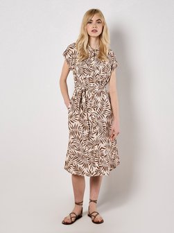 Damen Midikleid