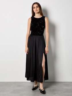 Damen Midikleid