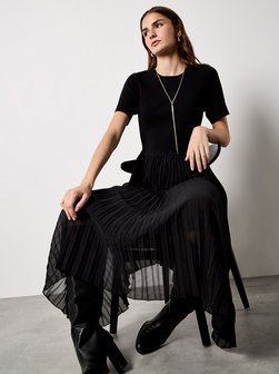 Damen Midikleid
