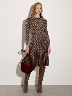 Damen Midikleid