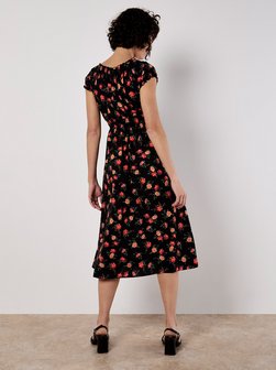 Damen Midikleid