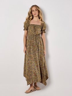 Damen Midikleid