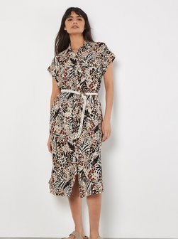 Damen Midikleid