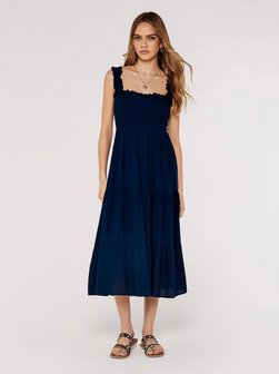 Damen Midikleid