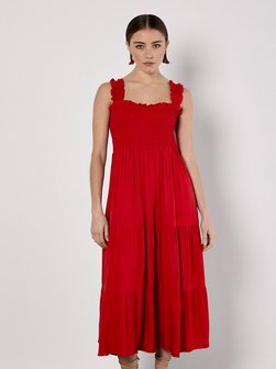 Damen Midikleid
