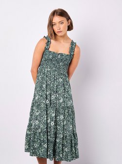 Damen Midikleid