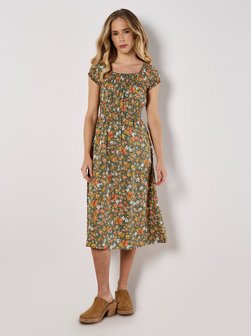 Damen Midikleid