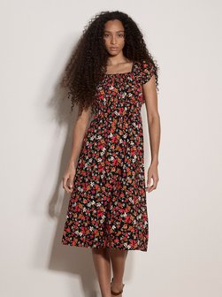 Damen Midikleid