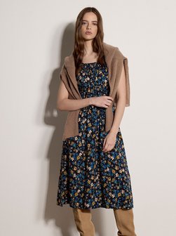 Damen Midikleid