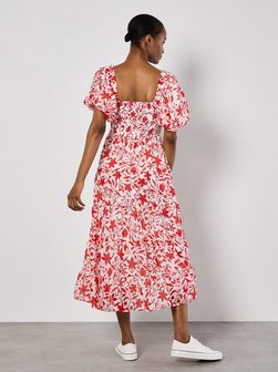 Damen Midikleid