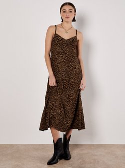 Damen Midikleid