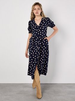 Damen Midikleid