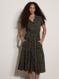 Damen Midikleid