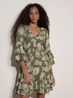 Damen Midikleid