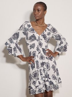 Damen Midikleid