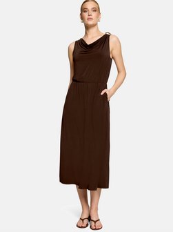 Damen Midikleid
