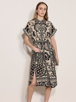 Damen Midikleid
