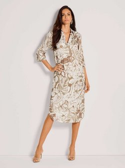 Damen Midikleid