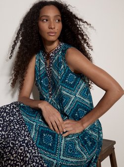 Damen Midikleid