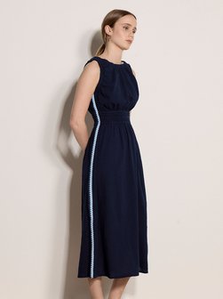 Damen Midikleid
