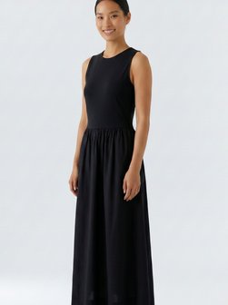 Damen Midikleid