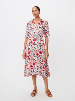 Damen Midikleid