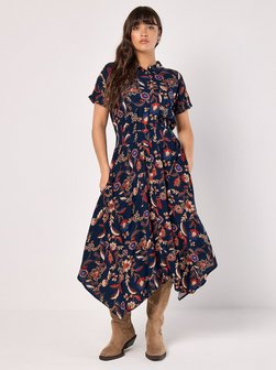 Damen Midikleid