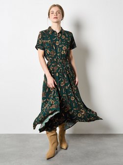 Damen Midikleid