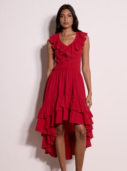 Damen Midikleid