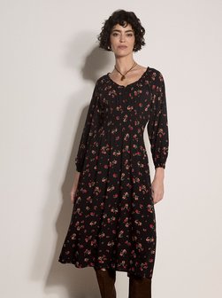 Damen Midikleid